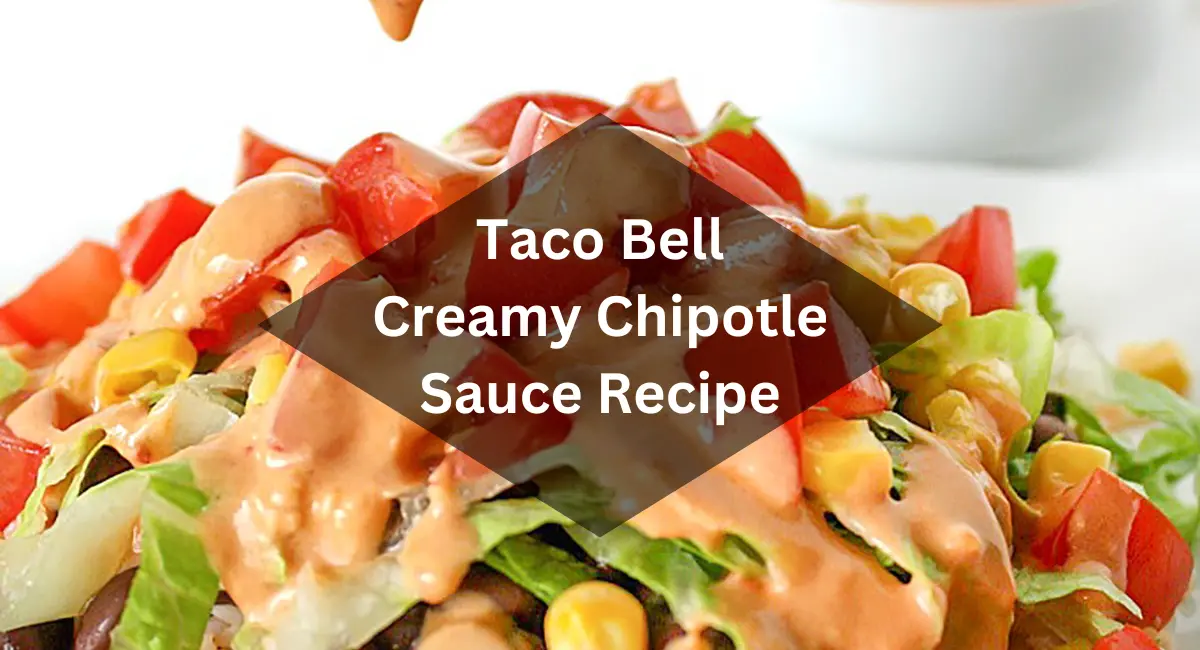 Taco Bell Creamy Chipotle Sauce Recipe