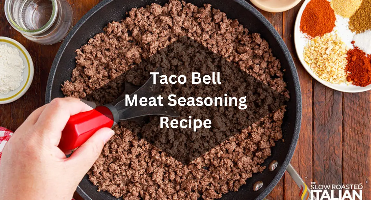 Taco Bell Meat Seasoning Recipe